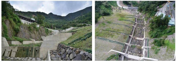 圖12-1：台9甲10.2k整治照片、圖12-2：台9甲10.2k整治照片