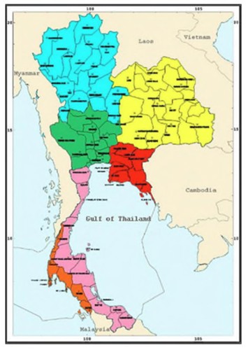 圖11、氣候分析分區