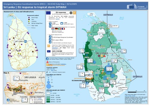 圖1、迪特瓦(DITWAH-25)氣旋路徑圖